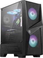 MSI MAG FORGE 100R Mid Tower žaidimų kompiuterio korpusas, juodas
