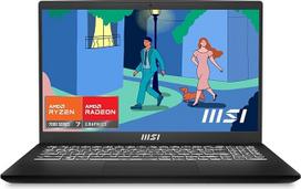 MSI Modern 15 B7M-466IT Nešiojamasis kompiuteris 15,6 colių FHD 60 Hz, "AMD Ryzen 7 7730U", AMD grafika, 512GB SSD PCIe3, 16GB DDR4 RAM, "WiFi 6E", "Win 11 Home" [itališkas išdėstymas ir garantija]