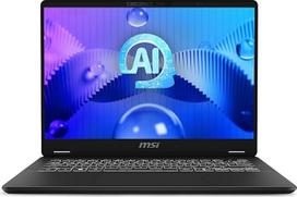 MSI Prestige 14 AI Studio C1UDXG-060IT, 14 colių FHD+ 144Hz, "Intel Core Ultra 7 155H", "Nvidia RTX 3050", 6GB GDDR6, 1TB SSD PCIe4, 16GB RAM DDR5 5600MHz, "WiFi 7", "Win 11 Home
