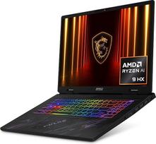 MSI Pulse A17 AI+ C3XWFKG-010IT, 17 colių žaidimų nešiojamasis kompiuteris QHD+ 240 Hz, "Ryzen AI 9 HX 370", "Nvidia RTX 5060" 8GB GDDR7, 1TB PCIe4, 32GB DDR5 5600MHz, "WiFi 6E", "Win 11 Home" [išdėstymas ir garantija