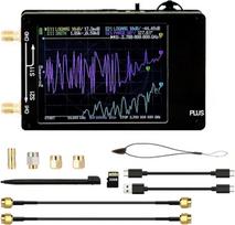 nanovna vektorinis tinklo analizatorius, 50 kHz-2,7 GHz nešiojamasis antenų analizatorius su 7,1 cm jutikliniu ekranu, 1000 mAh akumuliatoriumi, sma kalibravimo rinkiniu ir USB-C jungtimi kompiuteriui / mobiliajam įrenginiui