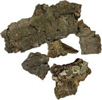 Natūralios kamštienos gabaliukai, kamštienos žievė ir kamštienos vamzdelis, 500 g, skirti rankdarbiams, terariumui, graužikams ir paukščiams