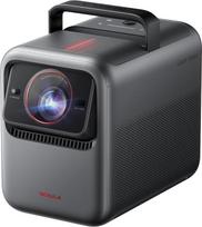 NEBULA X1 trigubas lazerinis 4K projektorius, 3500 ANSI liumenų, 56000:1 kontrastas, 40 W stereofoninis garsas, 0,9-1,5 optinio priartinimo, automatinis kalibravimas, "Dolby Vision", 300 colių, mikrogimbolas, GTV, su rankena, skirtas naudoti lauke
