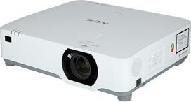 NEC P627UL "Full HD" lazerinis projektorius ("Full HD" 1920 x 1200 pikselių, HDMI, USB, LAN, 6200 AnsiLumen), baltas