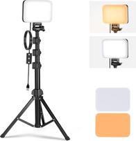 NEEWER BASICS BP66 LED šviesos diodų vaizdo plokštės apšvietimo komplektas Dviejų tonų reguliuojamo apšvietimo nešiojami studijos žibintai su trikoju ir filtrais 3200K ~ 5600K CRI 95 750Lux fotografijai vaizdo įrašams