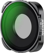 NEEWER besisukantis CPL filtras "Hero 13", daugiasluoksnis optinis HD stiklo veiksmo kameros filtras, reguliuojamas žiedinio poliarizatoriaus poliarizacinis filtras, suderinamas su "GoPro Hero 13 12 11 10 9", FL-GP23