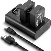 NEEWER EN-EL25 atsarginių baterijų ir įkroviklio rinkinys, 2 pakuotės 1350 mAh baterijų ir dviejų kanalų C tipo USB įkroviklis, suderinamas su Nikon Z30, Z50 ir ZFC fotoaparatais 4241 EN-EL25 baterija MH-32 įkroviklis