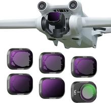 NEEWER ND filtrų rinkinys, suderinamas su DJI Mini 3 / Mini 3 Pro, CPL, ND8, ND16, ND32, ND64, ND128 - lengvi neutralaus tankio filtrai, skirti dronų objektyvams, vaizdo ir fotografijos priedams, 6 vnt.