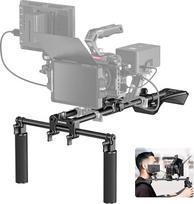 NEEWER SR007 "Arca" greito atleidimo pečių trikojis DSLR fotoaparatui / vaizdo kamerai Dviguba rankena 15 mm juostos (40 cm) stabilizatorius filmavimui Suderinamas su "SmallRig Follow Focus" SR0007