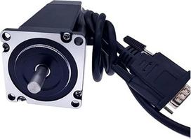 Nema 23 Closed Loop Schrittmotortreiber Servo 57HBS01 a 96mm 2Nm 1000ppr a Hybrid + Kabel (variklis ir linija)