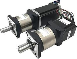 Nema 23 Planetenreduzierungs-Kit für Schrittmotor, 1,2 bis 3 Nm Reduzierbox für CNC-Fräsmaschine/Manipulator (Verhältnis 4 to 1-1,2 N.M, Motor-Kit)