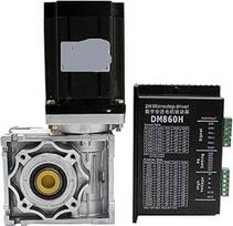 Nema34 86x86 Schrittmotor mit NMRV040 Hohes Drehmoment NMRV040 Übersetzungsverhältnisse: 5/7,5/10/15/20/25/30/40/80/100, Eingang: 14mm, Ausgang: 18(Ratio 25,8.5N Stepper Motor)