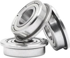 Nerūdijančio plieno flanšiniai guoliai F6702ZZ F6702-2RS 15 x 21 x 4 mm, F6001ZZ F6001-2RS 12 x 28 x 8 mm, MF137ZZ 7 x 13 x 4 mm (MF137ZZ)