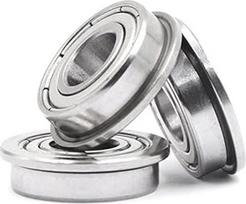 Nerūdijančio plieno flanšinis guolis SMF62, MF62ZZ, 2 * 6 * 7,2 * 2,5 * 0,6 mm, SMF117ZZ LF117 677ZZ 7 * 11 * 12,2 * 3 * 0,6 mm (spalva: 10 vnt., dydis: SMF117ZZ)