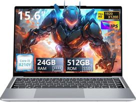 Nešiojamasis kompiuteris 15,3 colių Core i5 8210Y 24GB RAM 512GB SSD