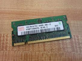 Nešiojamasis kompiuteris Ram: 1GB Hynix HYMP112S64CP6-S6 AB PC2-6400S-666-12 ID10919