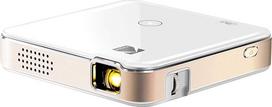 Nešiojamasis projektorius KODAK Luma 150 - įkraunamas 1080p HD LED DLP projektorius - įmontuotas garsiakalbis, HDMI, USB ir "Micro SD" - suderinamas su "iOS" ir "Android" įrenginiais