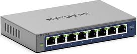 NETGEAR 8 prievadų "Gigabit Ethernet Plus" komutatorius (GS108E): Valdomas, montuojamas ant darbastalio arba sienos ir ribota viso gyvenimo garantija