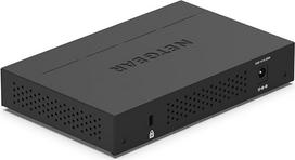 NETGEAR PoE komutatorius 5 prievadų Gigabit Ethernet nevaldomas tinklo komutatorius (GS305PP) su 4 x PoE Plus ir 83 W galia, montuojamas ant stalo arba sienos
