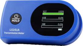 Neuer Tint Meter Tser Tester UV IR VLT Saulės plėvelės perdavimo matuoklis Langų plėvelės testas LS161A (1400 Nm)