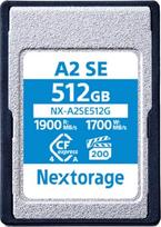 Nextorage CFexpress A tipo kortelė 512GB, VPG200 Japonijos atminties kortelė, duomenų saugykla, CF Express A tipo kortelė, fotoaparato priedas "Sony/Fujifilm", A2SE NX-A2SE512G