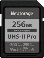 Nextorage SD kortelė 256GB UHS-II SDXC, japoniška atminties kortelė Duomenų saugykla SD kortelė, Nikon/Canon/Sony/Fujifilm/Nintendo Switch fotoaparato priedas, F2PRO NX-F2PRO256G