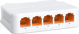 NICGIGA 5 prievadų 802.3af/at/bt PoE vandeniui atsparus kartotuvas, Vlan, 100 metrų ilgio, maitinimo per Ethernet PoE daliklis