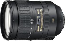 Nikon AF-S 28-300 mm 1:3.5-5.6G ED VR priartinantis objektyvas su HB-50 (77 mm filtro sriegis) (restauruotas)