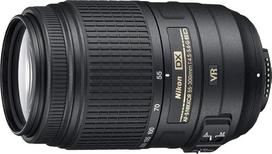 Nikon AF-S DX NIKKOR 55-300mm f/4.5-5.6G ED priartinimo objektyvas su automatiniu fokusavimu, skirtas Nikon DSLR fotoaparatams, tarptautinė versija (be garantijos) (atnaujinta)