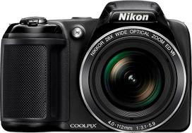 Nikon Coolpix L340 skaitmeninis fotoaparatas 20,2 megapikselio 28x optinis priartinimas 7,6 cm (3 colių) LCD ekranas USB 2.0 stabilizuotas vaizdas Juodas (restauruotas)