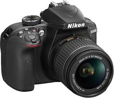 Nikon D3400 + AF-P 18-55VR skaitmeninio veidrodinio fotoaparato ir objektyvo rinkinys - juodas
