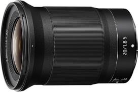 Nikon Nikkor Z 20mm f/1.8 S, fiksuoto židinio nuotolio, šviesus itin kampinis objektyvas f/1.8, juodas, Nital kortelė: 4 metų garantija