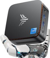 NiPoGi Essenx E1 Mini PC W-11 Pro Intel Alder Lake N97 (iki 3,6 GHz) 16GB DDR4 1 TB SSD, mini kompiuteris HDMI 2.0+DP 1.4 Dual UHD Display 4K@60Hz Stalinis kompiuteris Gigabit Ethernet/2.4+5G WiFi/BT4.2, skirtas