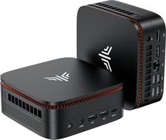 NiPoGi Pinova P1 mini kompiuteris A-MD Ryzen 3300U W11 Pro (4C/4T, maks. 3,5 GHz, geriau nei 3200U/N100) 16GB DDR4 RAM (maks. 32GB) + 1 TB SSD (maks. 4 TB) Kompiuteris 4K trigubas ekranas/WiFi 5/BT/LAN Biuras/švietimas/daugialypė terpė