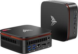 NiPoGi Pinova P1 mini kompiuteris A-MD Ryzen 4300U W11 Pro 16GB DDR4 RAM + 1TB SSD (4C/4T, 3.7GHz, geriau nei 3500U/N150/N95) 4K trigubas ekranas/WiFi 5/BT 4.2/LAN mini kompiuteris Biuras/švietimas/daugialypė terpė
