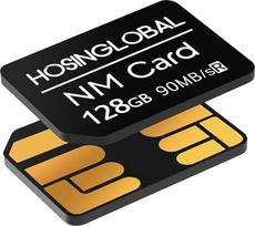 NM atminties kortelė 128GB 90MB/S Nano atminties kortelė Nano kortelė Tinka tik Huawei P30/P40/P50/P60 serijos/Mate40 serijos/Mate50 serijos/Mate60 serijos/Nove 5 serijos Nano 128GB kortelė