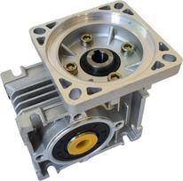 NMRV030 Sliekinis reduktorius Didelio sukimo momento greičių dėžė 12 V 24 V Įėjimas 9/11 mm Išėjimas 14 mm Nema23 63B14 F.l.Ange indukciniam varikliui (56B14 9 mm, santykis 15)