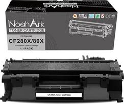 NoahArk suderinama CF280X 80X tonerio kasetė spausdintuvui Laserjet Pro 400 M401dn M401dw M401n M401a M401d M401dne MFP M425dn MFP M425dw (1 juoda)
