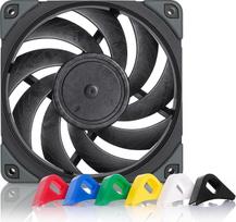 Noctua NF-A12x25 PWM chromax.black.swap, tylus aukščiausios klasės ventiliatorius, 4 kontaktų (120 mm, juodas)