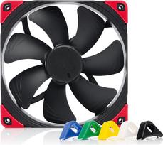 Noctua NF-A14 PWM chromax.black.swap, 4 kontaktų ventiliatorius (140 mm, juodas)