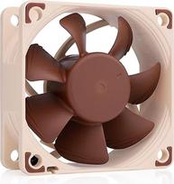 Noctua NF-A6x25 PWM, 4 kontaktų "Premium" aušinimo ventiliatorius (60 mm, rudos spalvos)