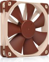 Noctua NF-F12 PWM, 4 kontaktų "Premium" tylusis ventiliatorius (120 mm, rudos spalvos)