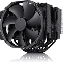 Noctua NH-D15 chromax.black, dviejų bokštų CPU aušintuvas (140 mm, juodas).