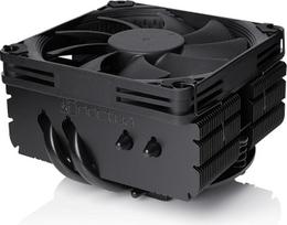 Noctua NH-L9x65 chromax.black, aukščiausios kokybės žemo profilio procesoriaus aušintuvas (65 mm, juodas)