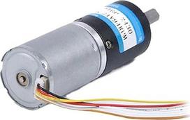 Nuolatinės srovės 12 V 2,8 W 24 3 mm 24GP-2430 miniatiūrinis variklis (tik 6 mm variklis, 12 V, 375 aps/min)