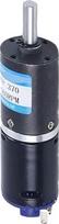 Nuolatinės srovės 12 V 3,5 W 24 4 mm skersmuo Mm greitis MY24GP-370H (6 mm variklis, 12 V, 94 aps./min)