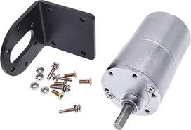 Nuolatinės srovės 24V/12V variklis su montavimo įtaisu, Getriebemotor Exzenterwelle mit hohem Drehmoment GB37RG + für Motor (630RPM-24V mit Bracket)