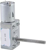 Nuolatinės srovės 6V variklio reduktorius, Mini Schneckengetriebe Reduzierstück, 50mm Gewindeschneidwelle, einstellbare Geschwindigkeit, JGY370M6, Bürste für Haushaltsgeräte (150RPM-6V ONLY M)