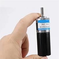 Nuolatinės srovės nuolatinės srovės planetinis elektros variklis 12V 24 28mm PWM su stabilia vėjo jėga, Mikro-Elektromotor 28GP-2838(12V variklis ir kronšteinas, 48 aps./min)