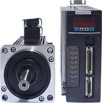 Nuolatinis magnetinis servo variklis 110V/220V AC, 3000U/min, su angepasstem Dimmer 30A, 1,2kW/1,8kW, skirtas pramoniniam valdymui (110ST-06030 AASD-30A)